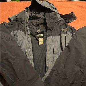 The North Face Men's Charcoal and Slate Performance Jacket